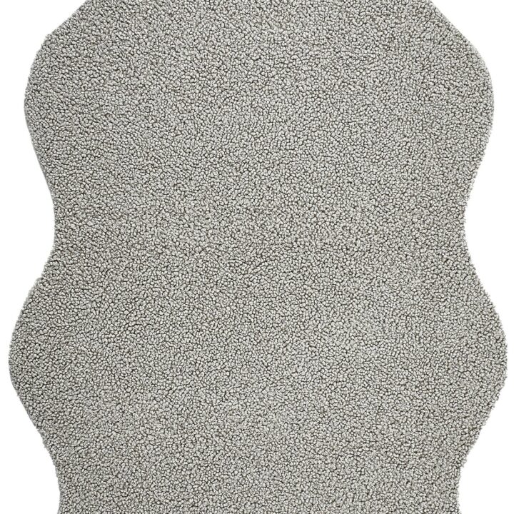 Коврик-шкура Teddy 120×180 см, серый
