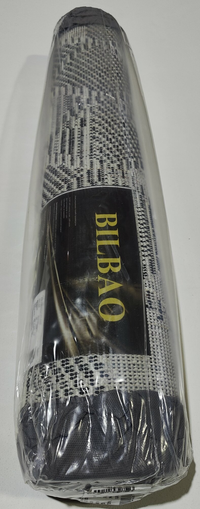Ковёр тканый с двухуровневым ворсом "Bilbao BL13 (Y617B)" 200х290 см, серый
