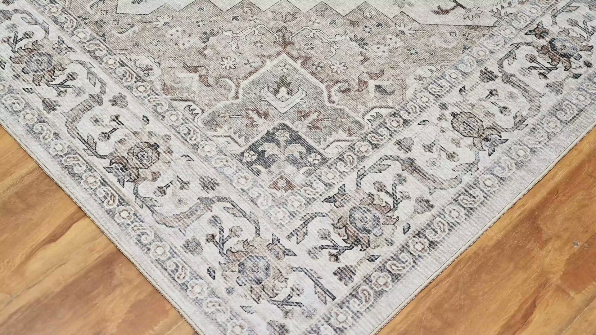 Ковёр принтованный на шенилле "Persian 417 120 x 170 см", бежевый
